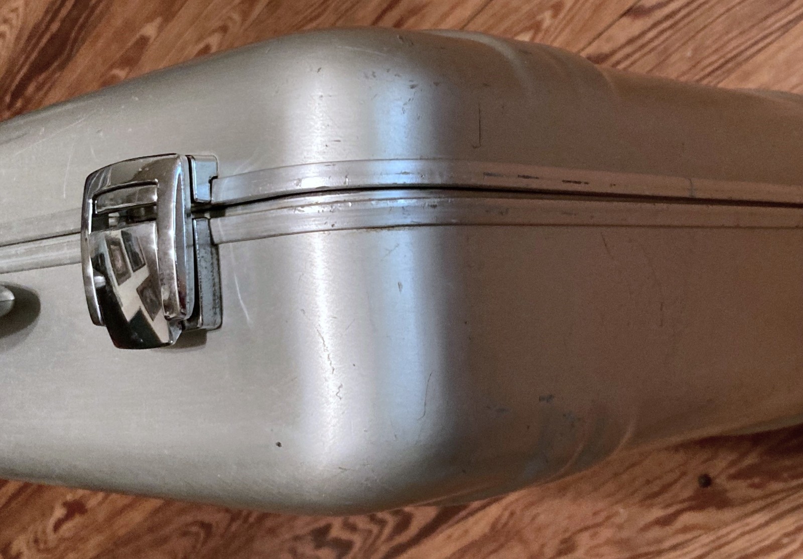 Vintage Zero Halliburton attache’ case blue logo Well Used