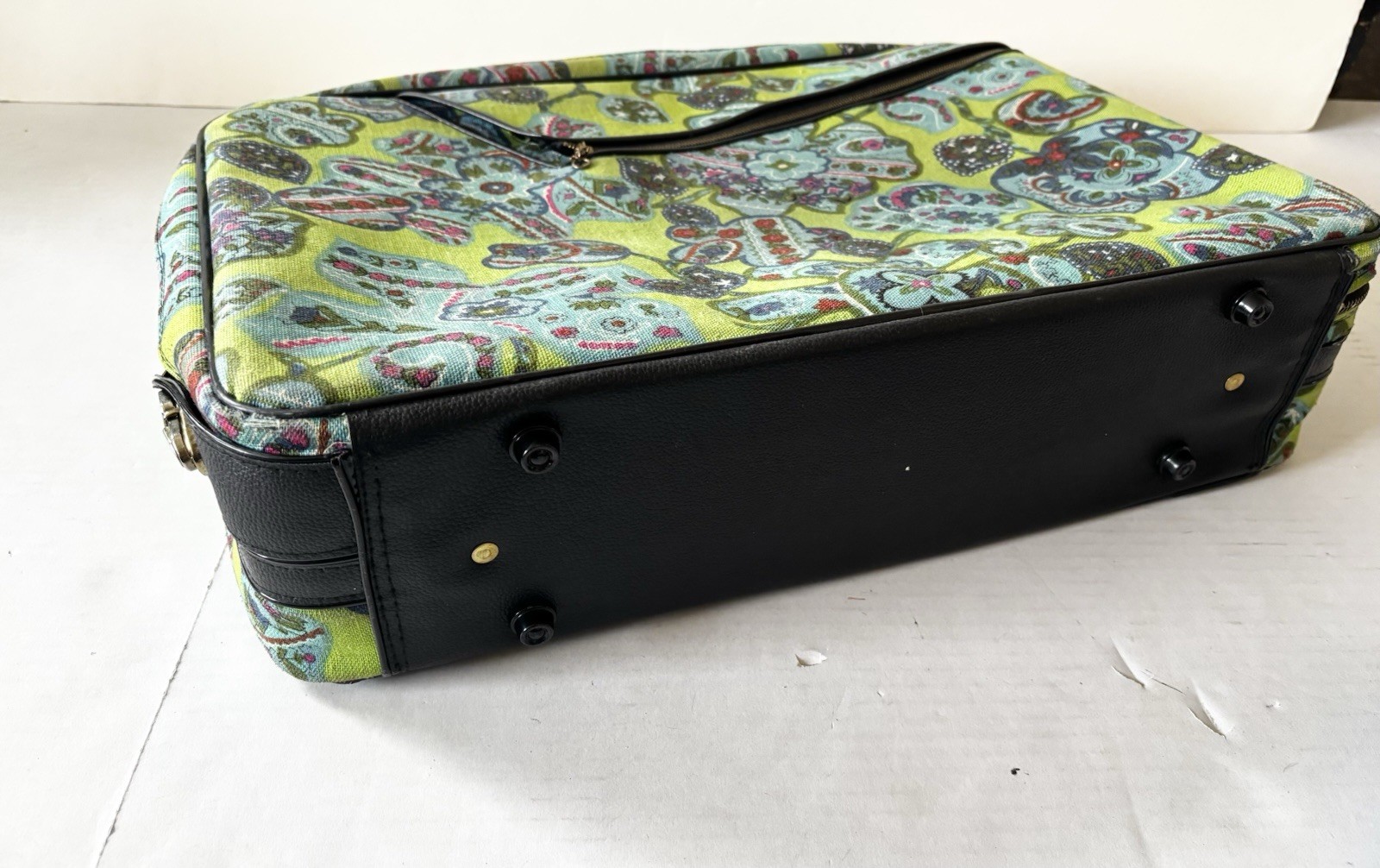 Vintage Retro Suitcase Floral Flowers Bantam Travelware 1970’s 1960’s