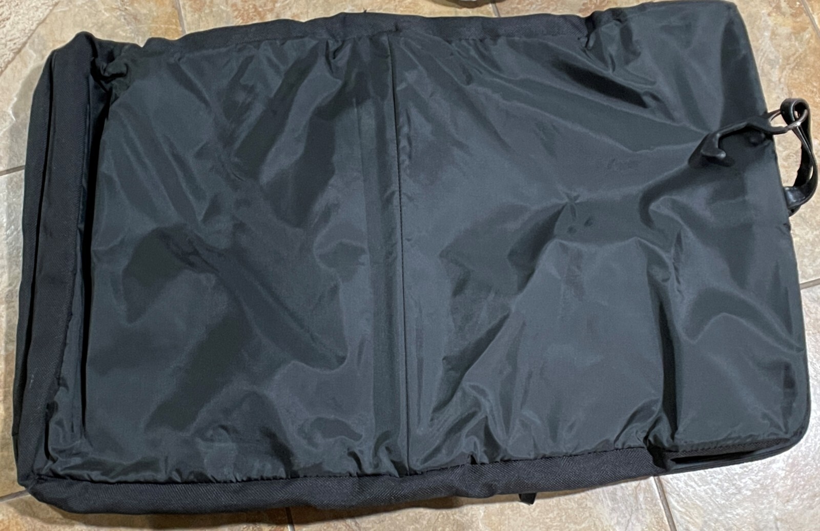 Samsonite Silhouette 5 Black Garment Wardrobe Folding Travel Bag w/Strap IN6090