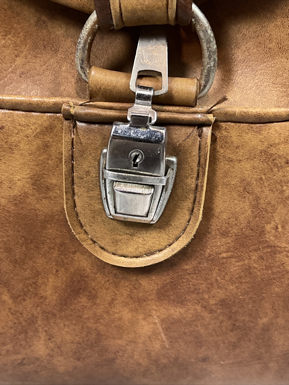 Vintage Airway Carry All Overnight Saddle Bag