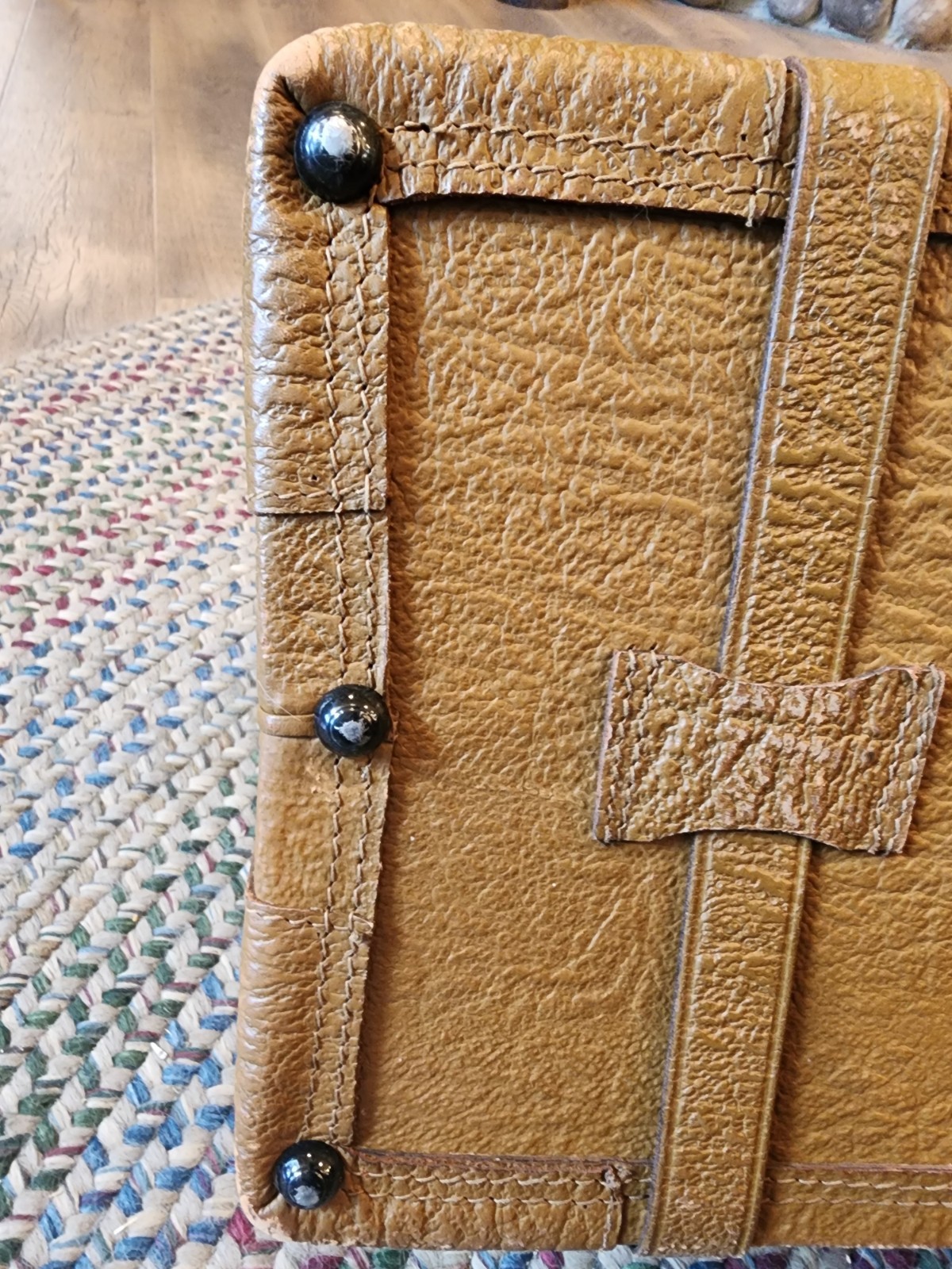 Atg Rare Austrian 1890-1910s Leather Doctors Bag Travel Luggage Gladstone Valise