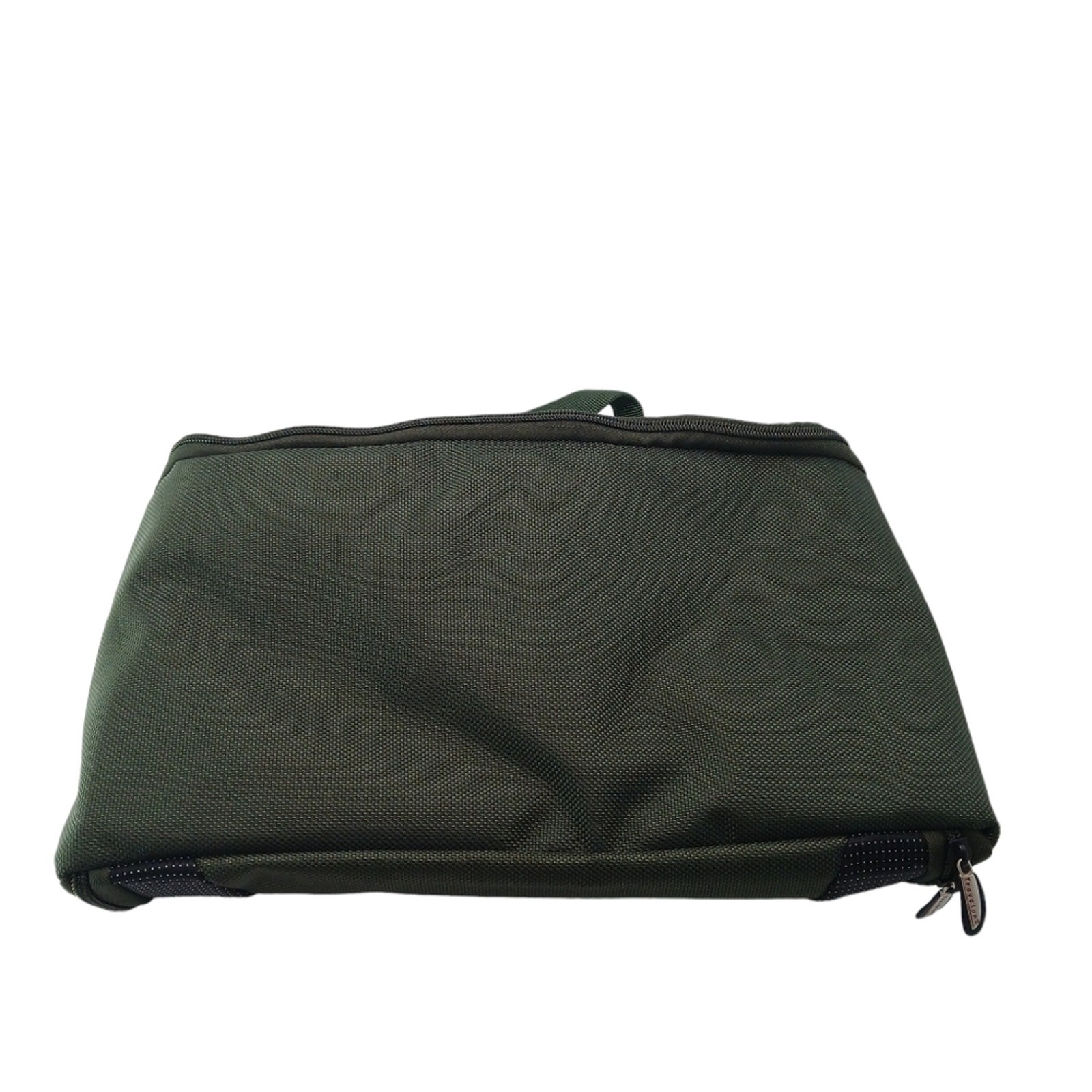 Travelon Troiletry Bag Green Zipper Closure Pockets Vinyl Travel Carry On NWOT