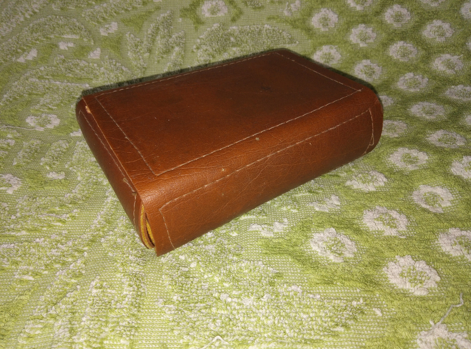 Vintage USSR 1970’s razor cover Case with mirror (only case)