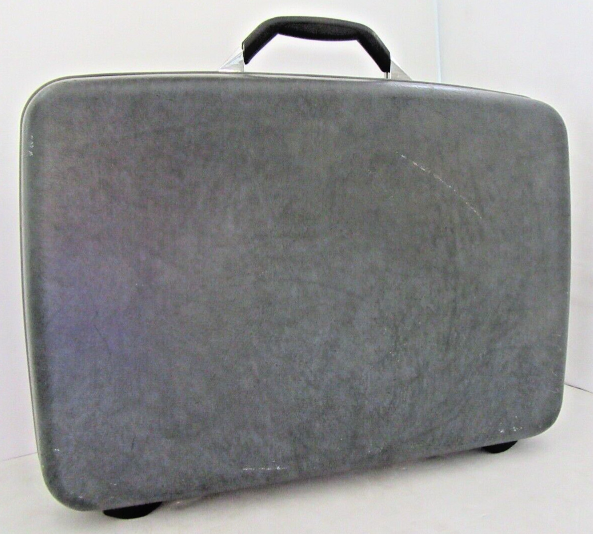 Vintage Samsonite Profile II Hardside 23″ x 17″ Suitcase with Key Gray