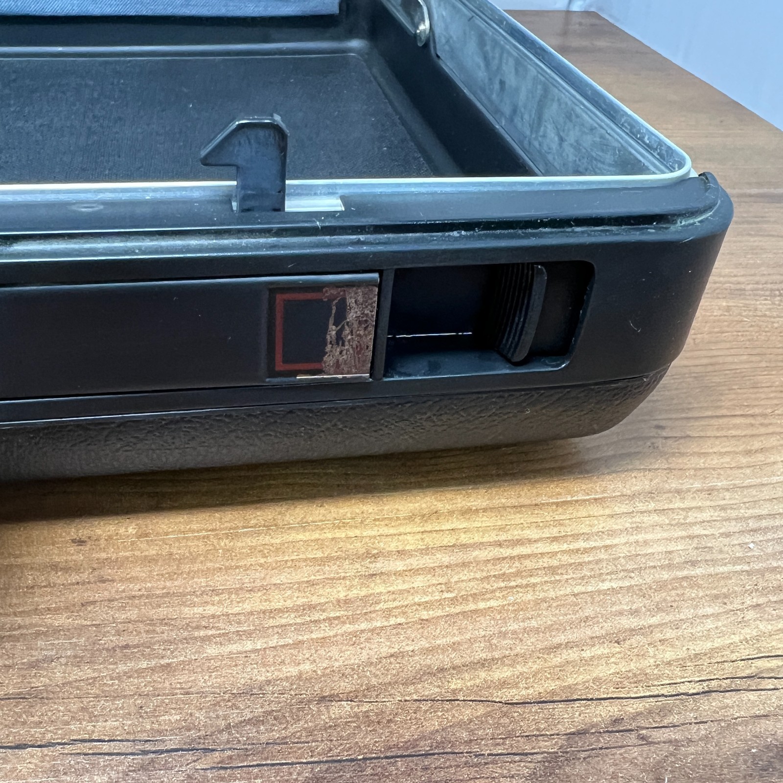 Vintage Samsonite Broker GL Hard Shell Black Briefcase 80s Style With Key