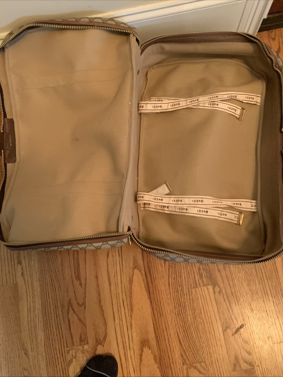 Vintage Gucci Soft Side Suitcase