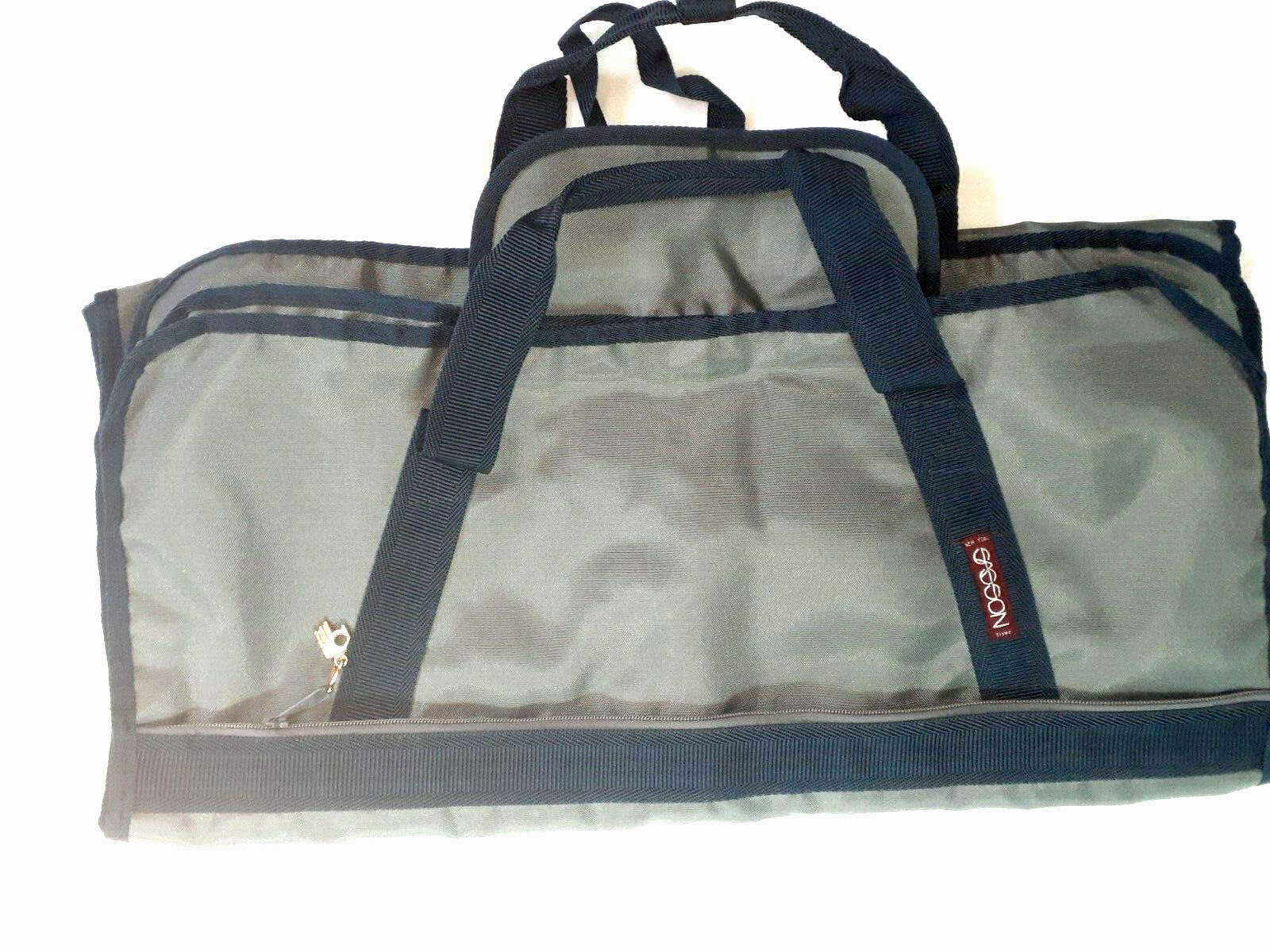 Vintage Sears Sasson Garment Tote & Luggage Folding Carrier Made in Korea