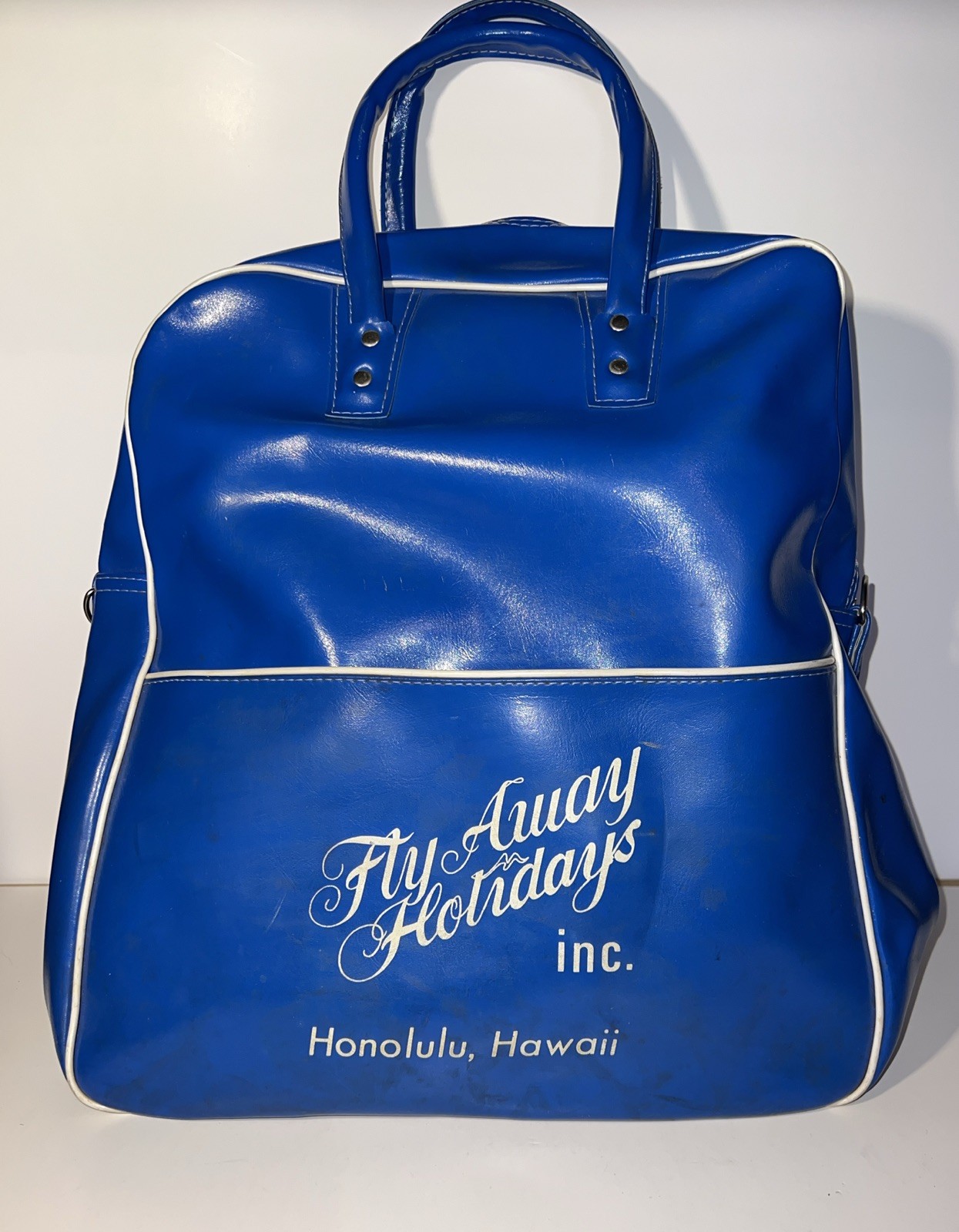 FLY AWAY HOLIDAYS, Inc Travel Bag Honolulu, HI Royal Blue! Ready To Fly!