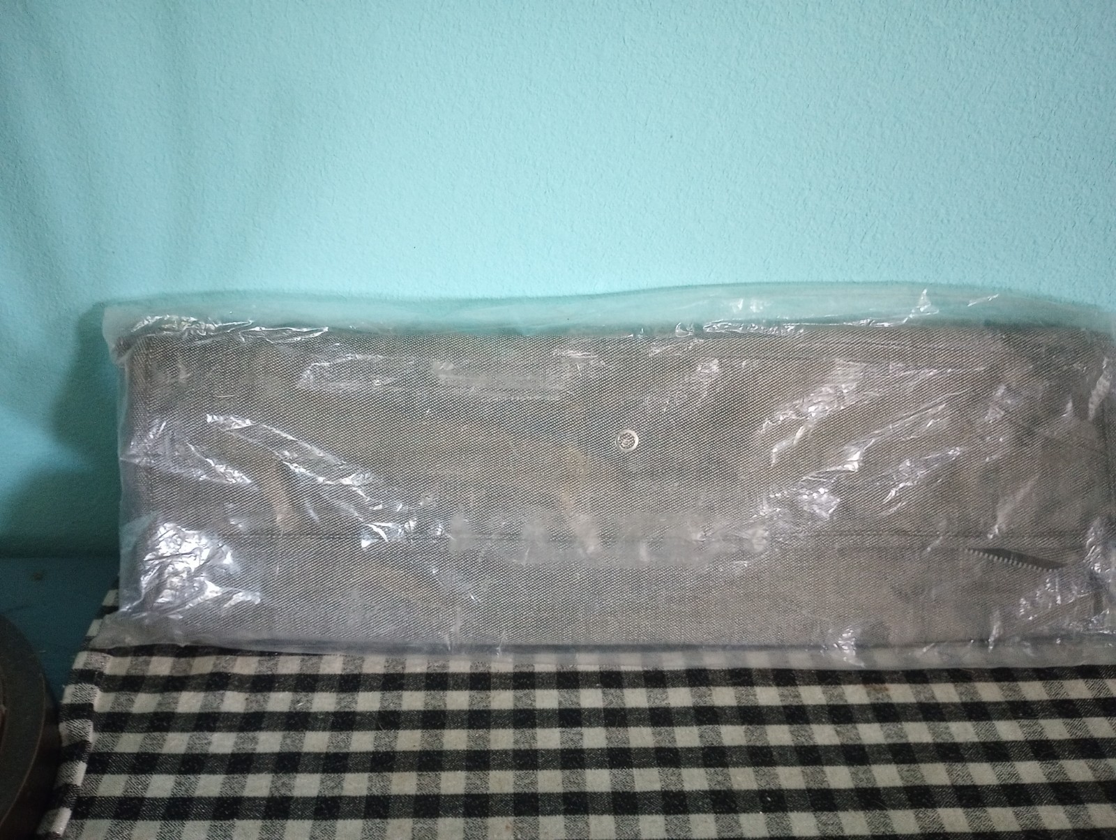 Vintage 1965 Protec Paklite Folding Carrying Case Gray Travelware Never Used 18″