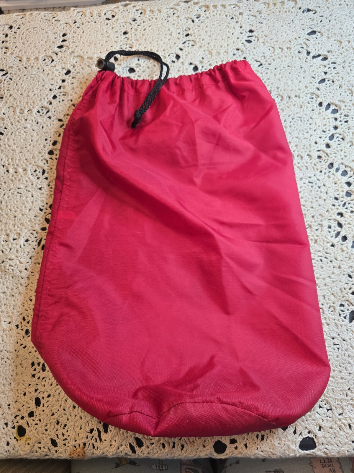 Vintage 90S Red Marlboro Cigarettes Merch Carrying Bag Drawstring