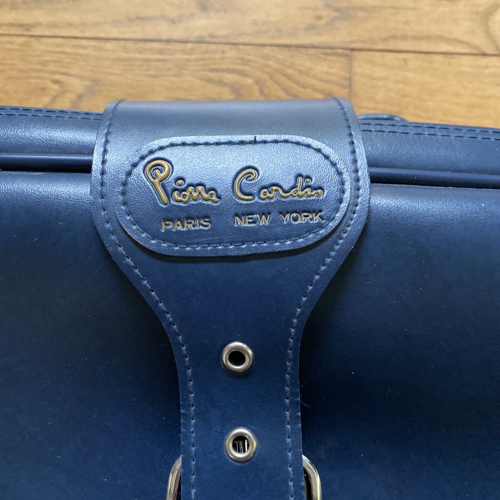 Vintage Pierre Cardin Luggage Set – 2 Pieces – 1970s – 1980s – Blue – Excellent