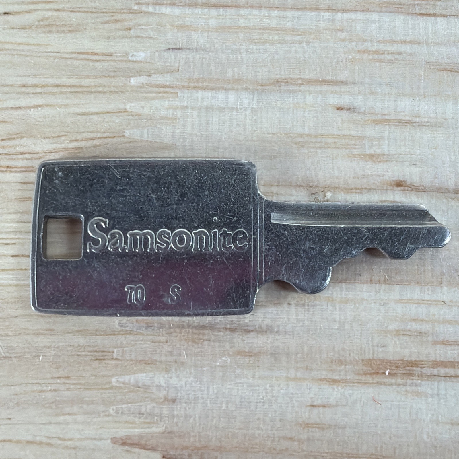 Vintage Replacement Samsonite Luggage Suitcase Key 70 S