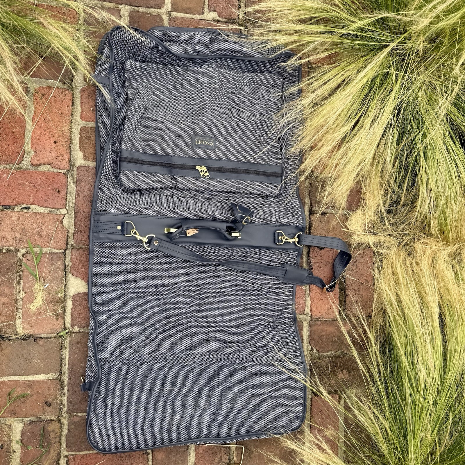 Vintage Luggage AMERICAN TOURISTER 4-Piece Nesting Set, Grey Tweed – NICE!!!
