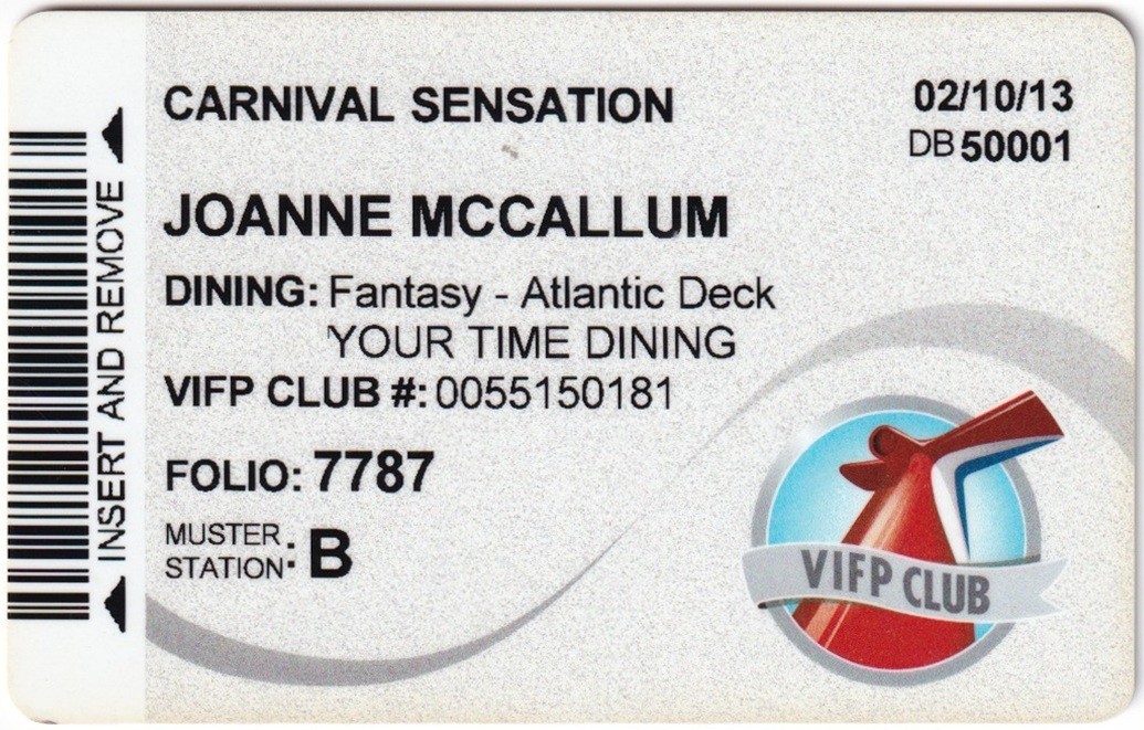 Collectible Carnival Cruise Line Room Keys – choose ship (K-Z) *Free Shipping*