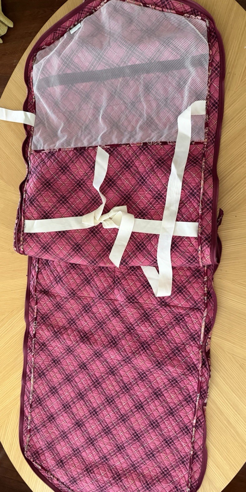 Vera Bradley Retired pattern piccadilly plum Hanging Garment Bag