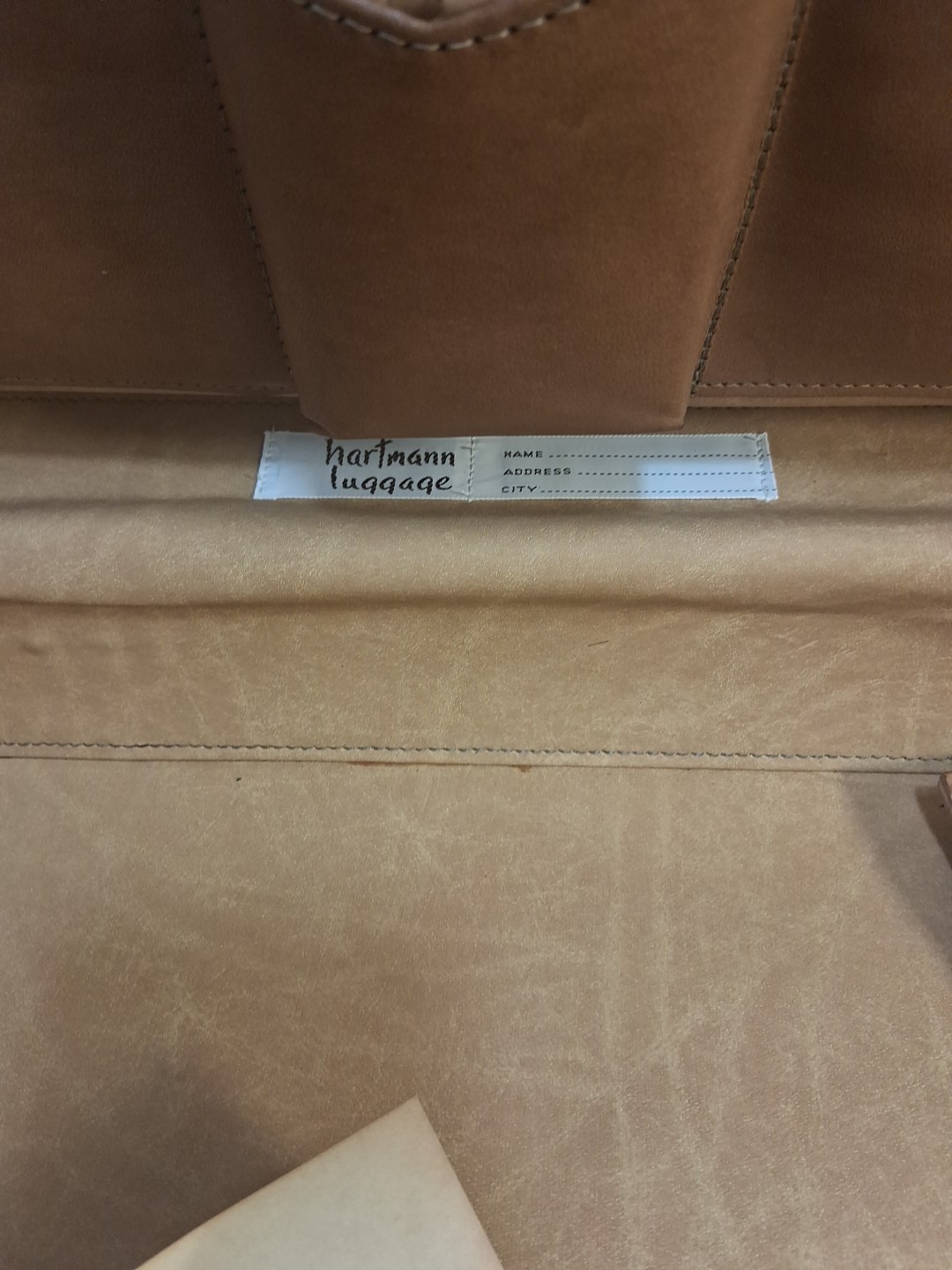 Vtg Hartmann Luggage Belting Leather Hard-Top Briefcase Bag 18.5×14.5×5 read Loo