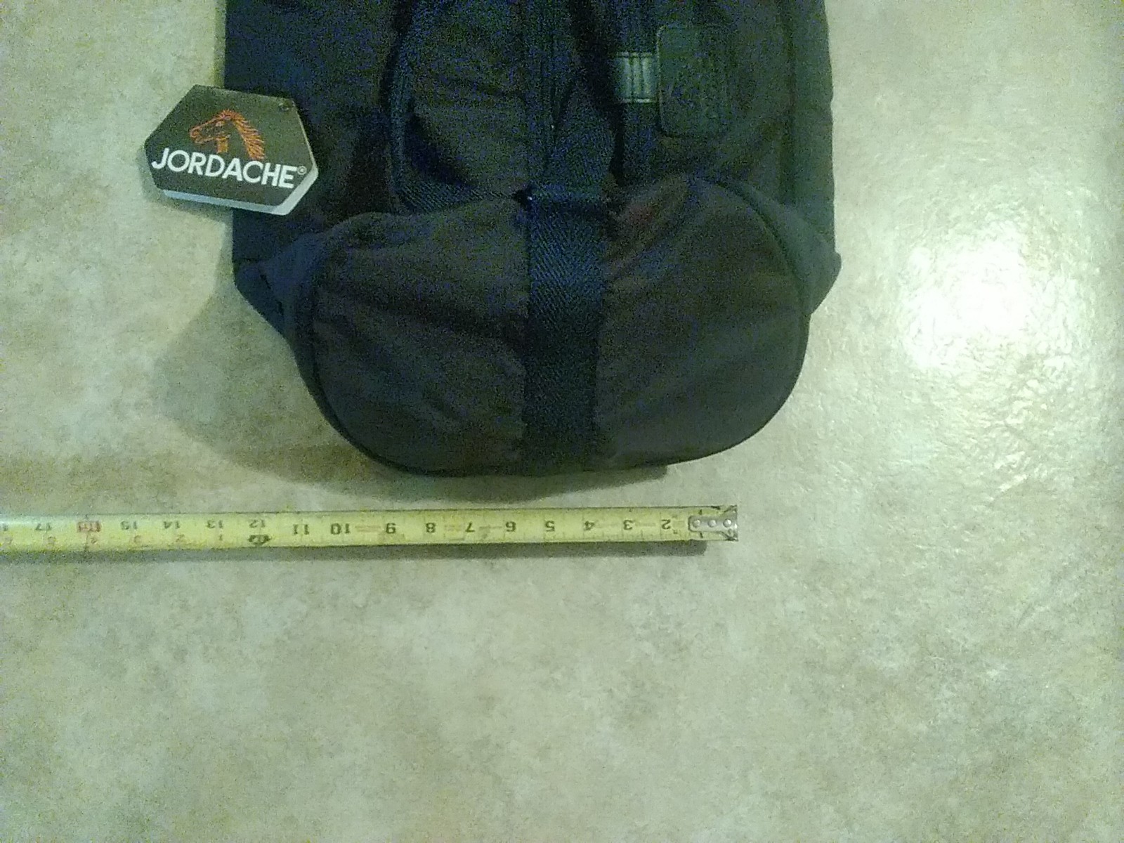 Vintage Jordache Small Duffel Weekender Bag Dark Purple Retro 80s/90s