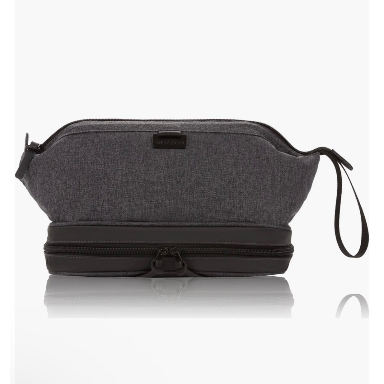 SWISSGEAR Deluxe Toiletry Bag Sleek Heather Gray Travel Organizer Tech Aesthetic