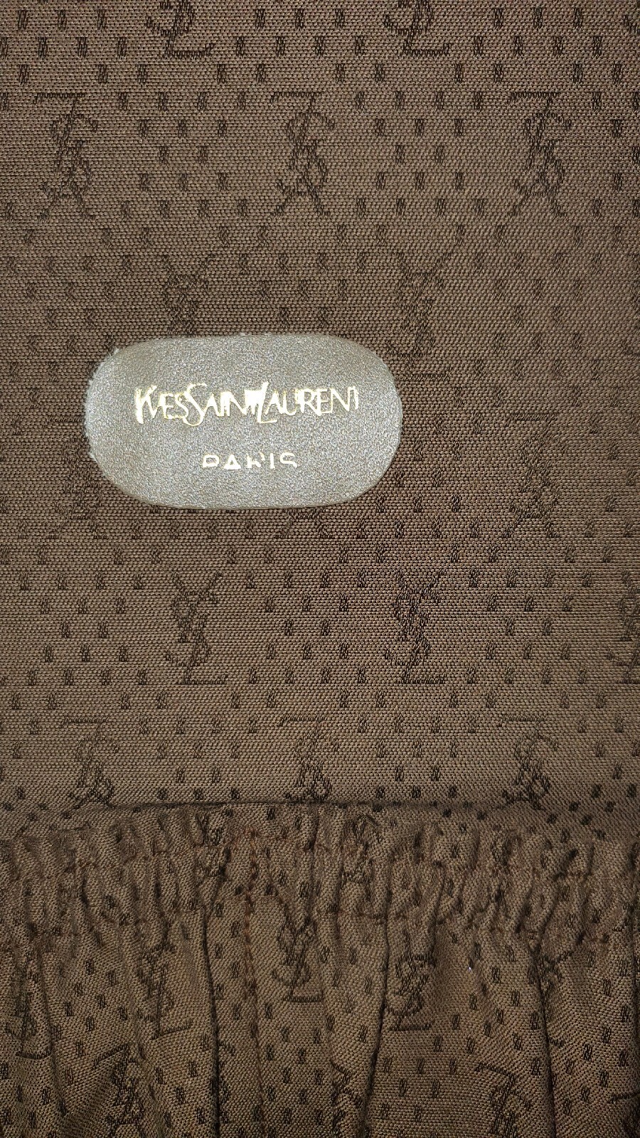 Rare Yves Saint Laurent YSL Hard Case Travel Case Luggage Suitcase 70x45x22cm