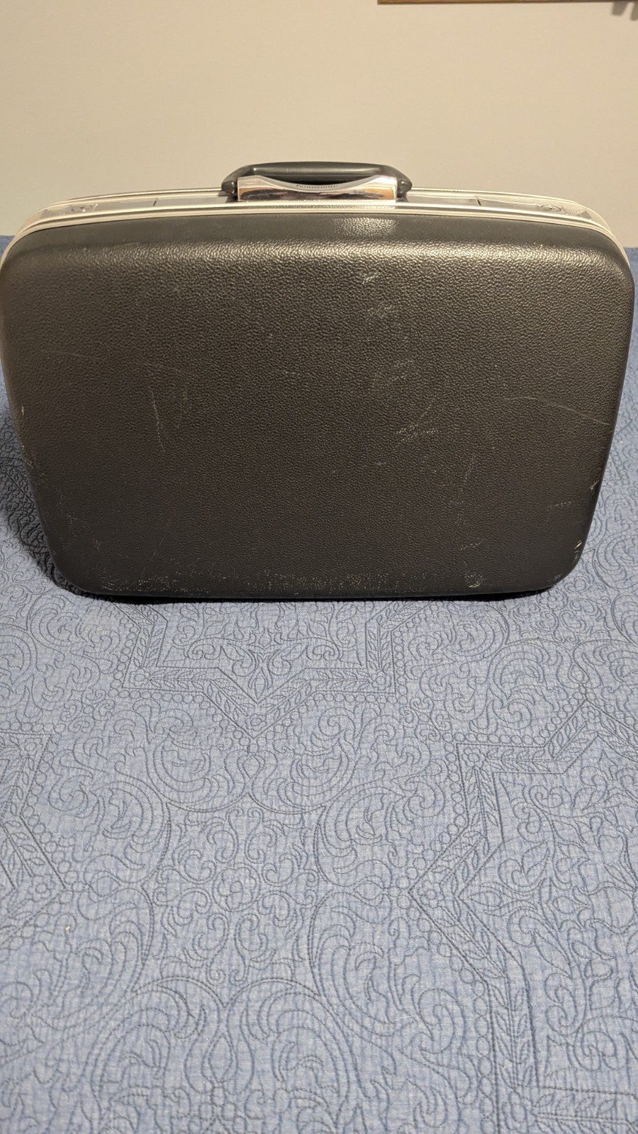 Vintage Samsonite Hard Suitcase & Travel Train Case Luggage Owned By First Lady