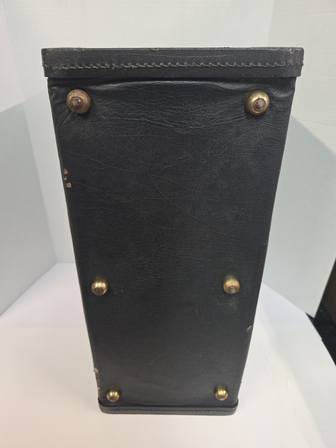 Vintage Cheney England Traveling Salesman Suitcase Pilot Case Large 20x13x8.5