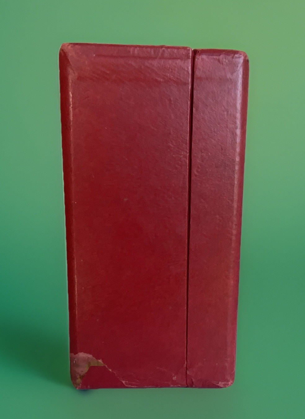 Vintage Red Mid-Century LUCE Child’s Suitcase, Zoo Animal Train, 12″ x 9″ x 5″
