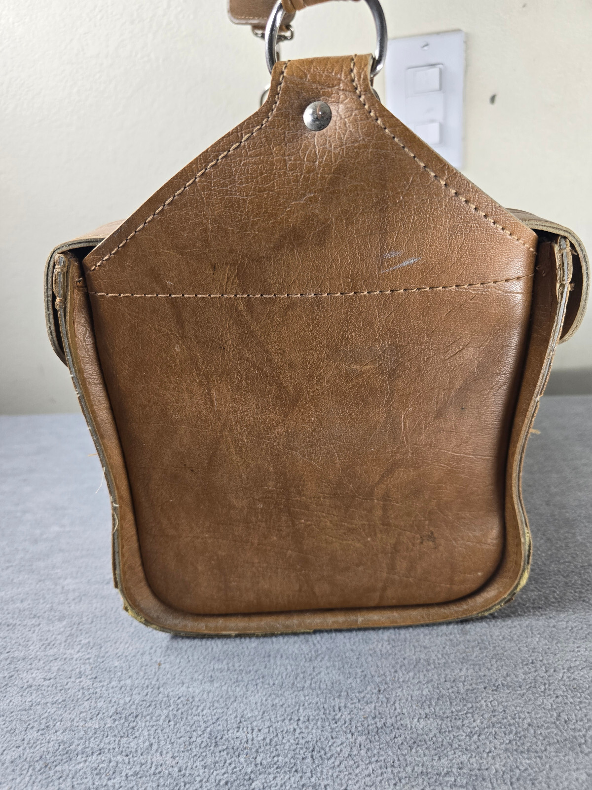 Vintage Samsonite Scandia Luggage Shoulder Bag Brown