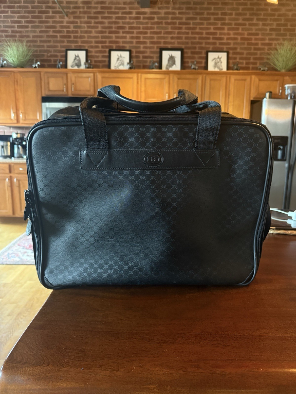 Gucci Vintage Travel Bag Unisex