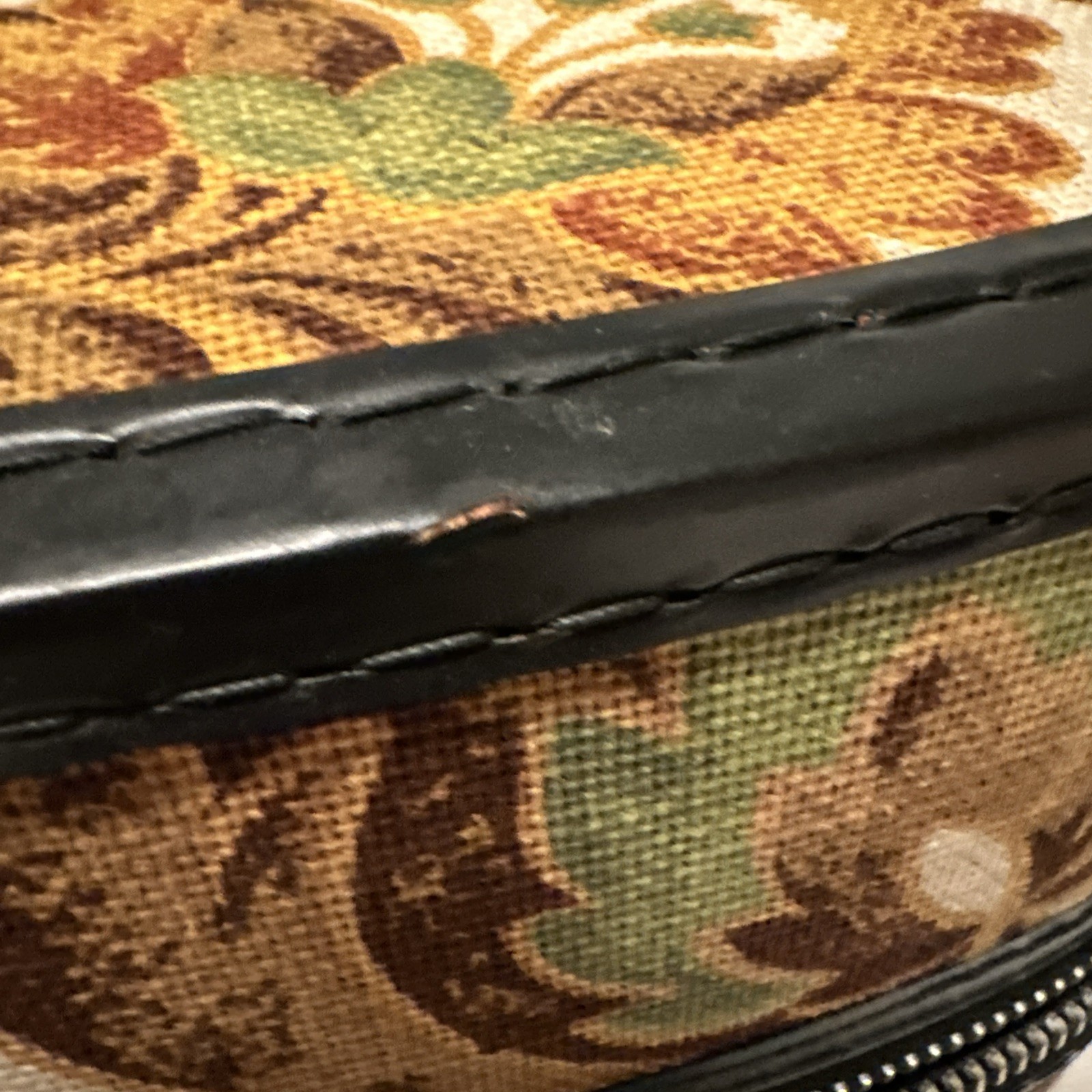 Vintage Travel Bag by Kanner Leather Flight Wig Case 1960s 1970s Suitcase