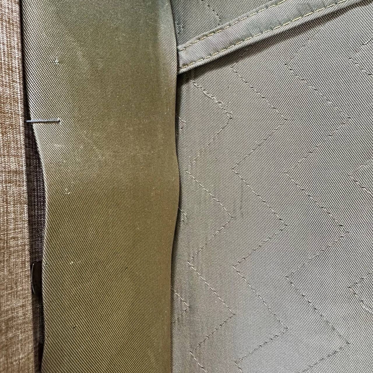 Vintage American Tourister Suitcase Brown Fabric Luggage West Warwick USA