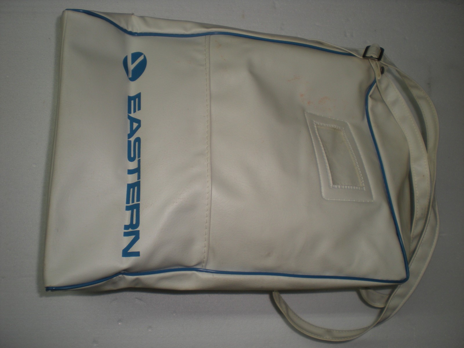Vintage Eastern Airlines & AS SPARK PLUG Sign Vinyl Carry On Tote Shoulder Bag