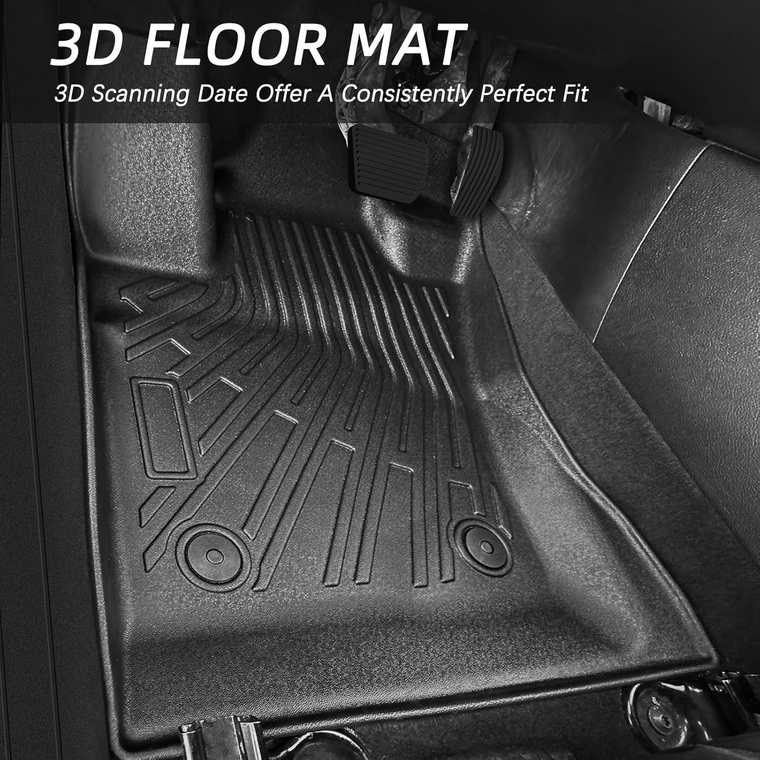 TPE Floor Mats Jeep Compass 2017-2025 Full Set
