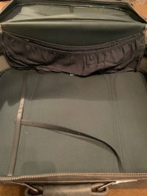 Vintage American Tourister Soft sided luggage – Blue