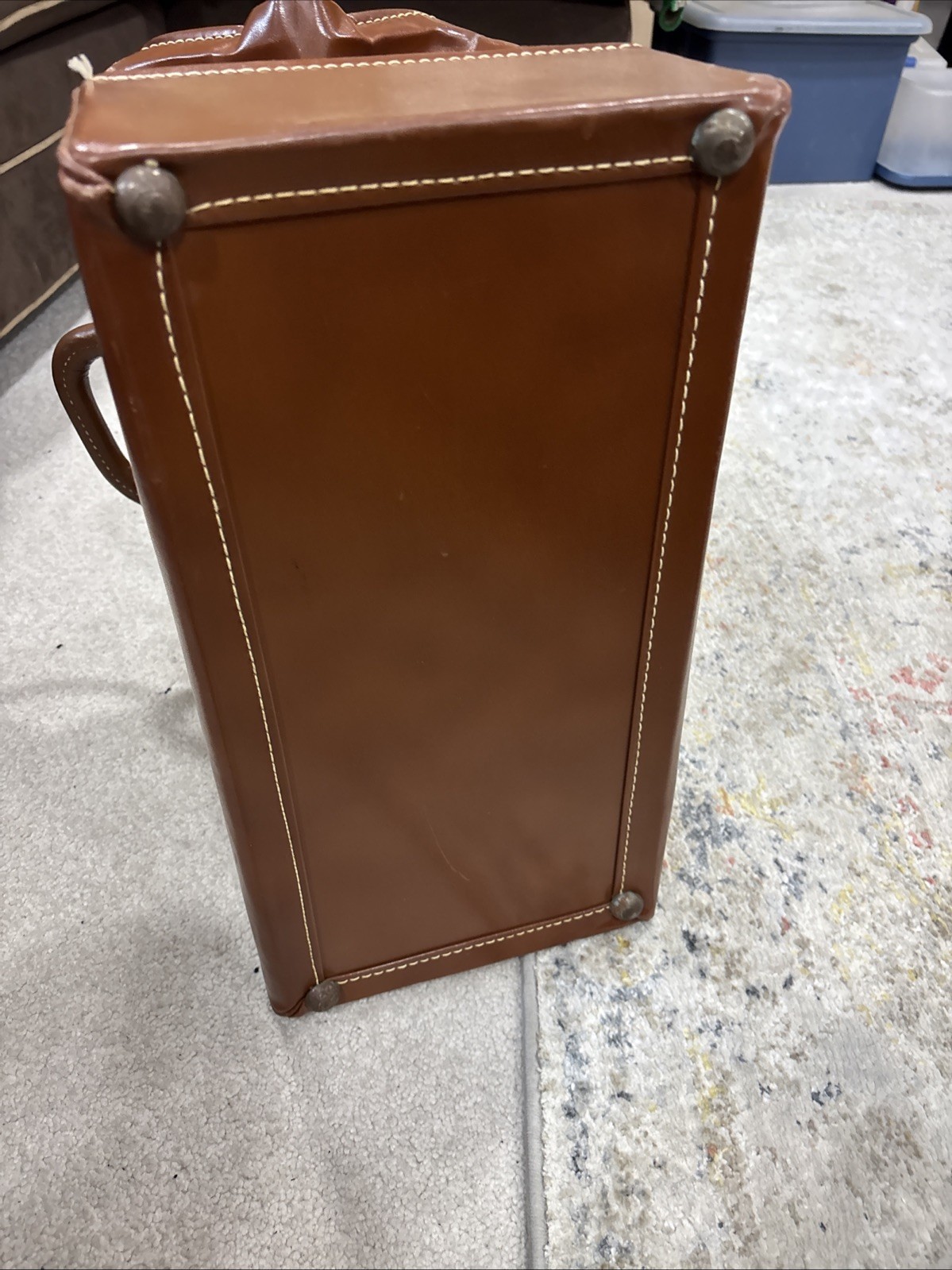 Vintage Leather Travel Bag