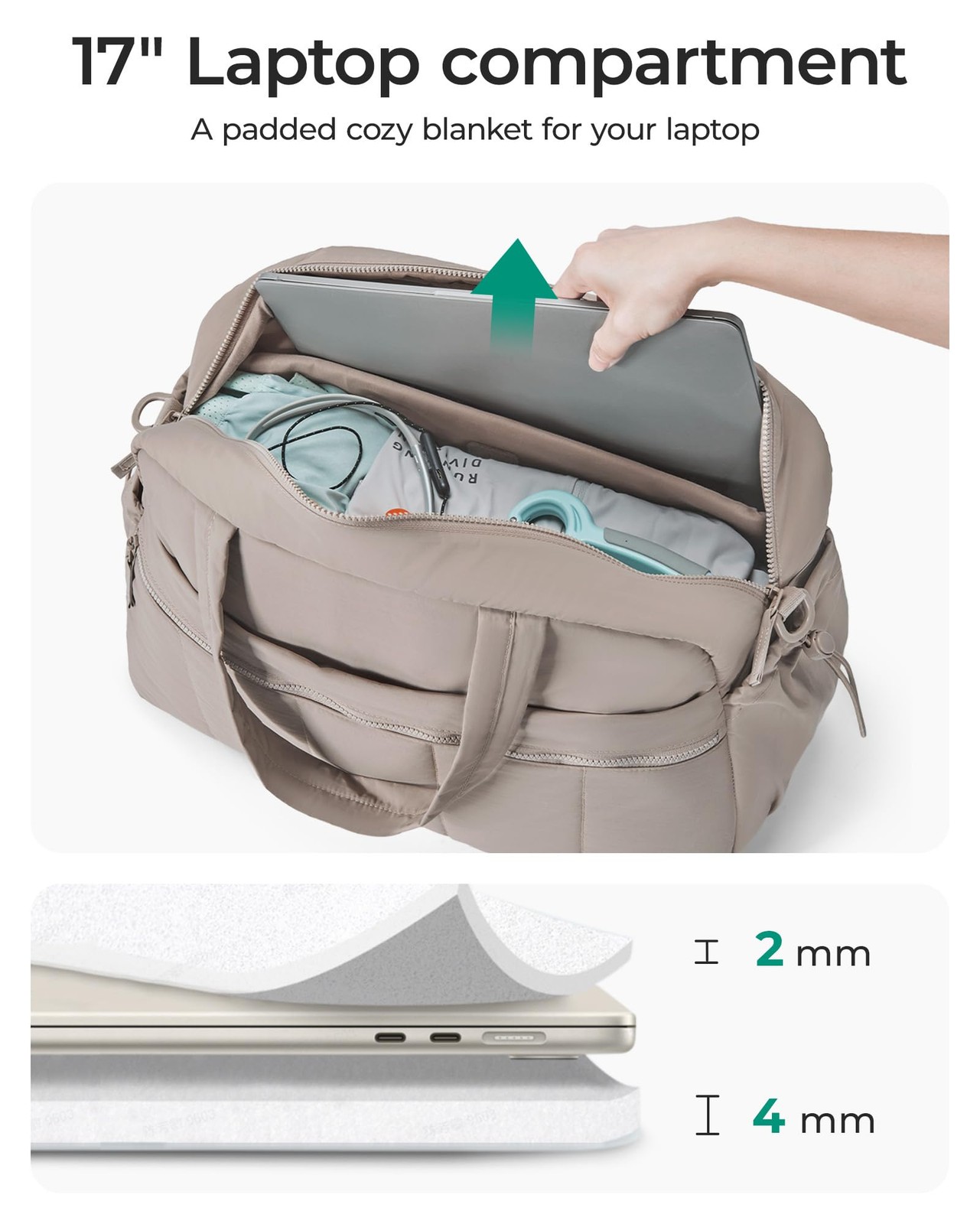 Bagsmart Gym Bag For Women Duffle Bag For Travel Wet Pocket Lightweight Carry