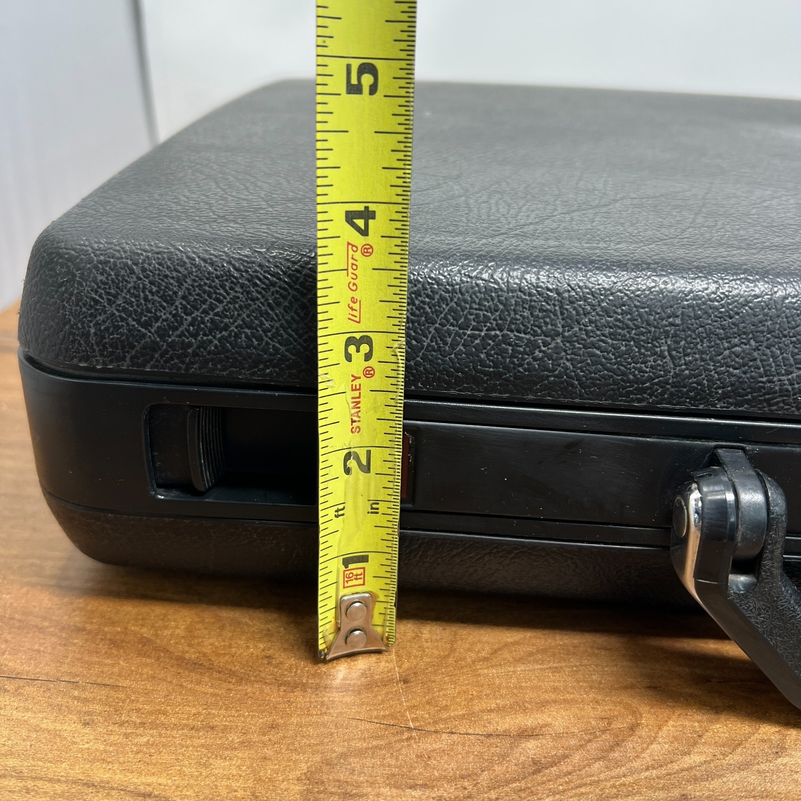 Vintage Samsonite Broker GL Hard Shell Black Briefcase 80s Style With Key