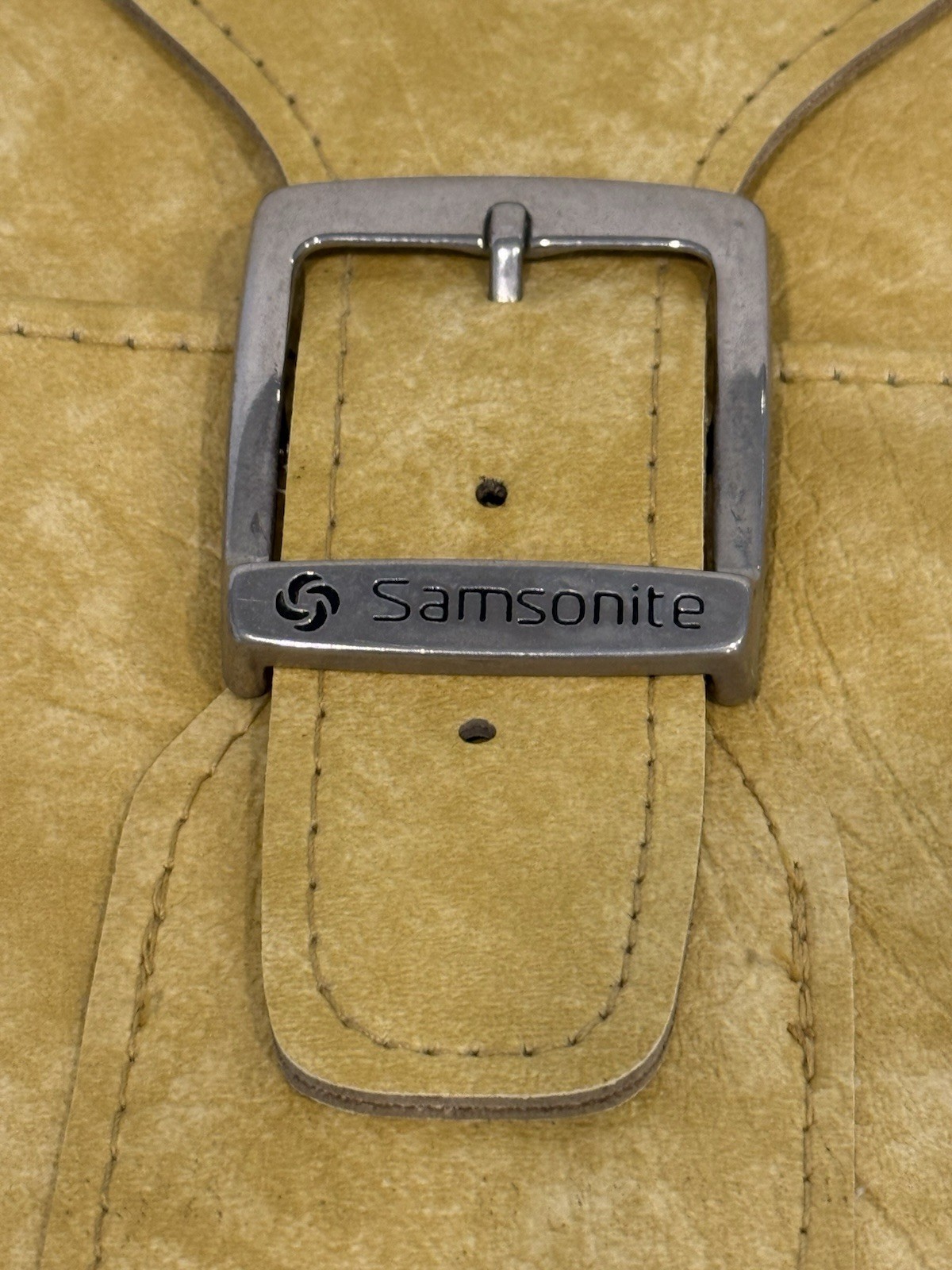 Vintage Samsonite Royal Traveller Sidekicks Soft Shell Yellow Luggage Bag