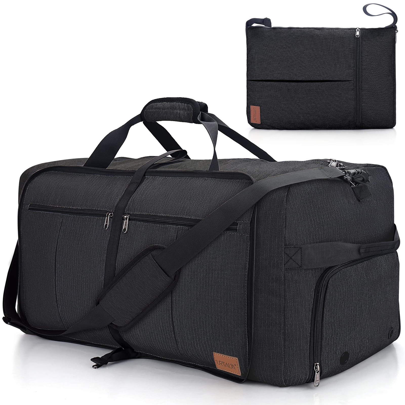 Urtala 120L Foldable Collapsible Waterproof Travel Duffel Bag For Men And Women