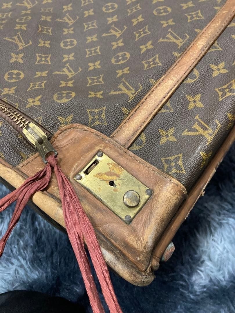 Louis Vuitton Pullman Trunk Suitcase Monogram Large Vintage 70s 80s Used