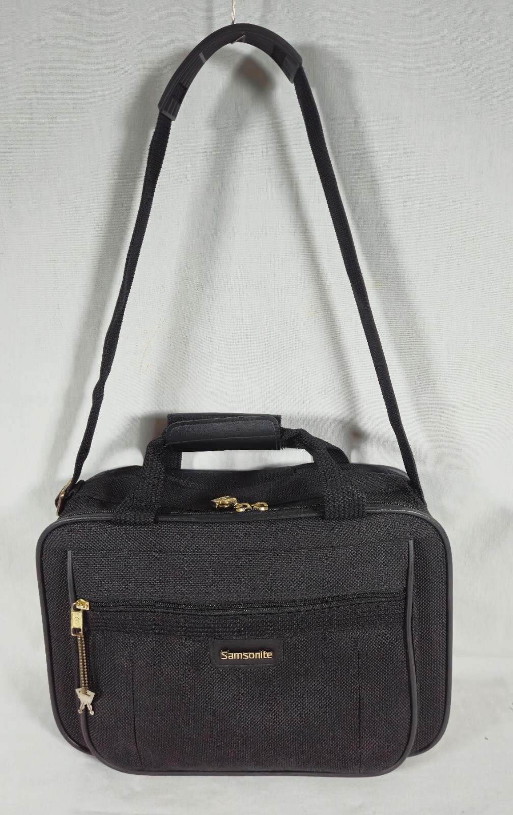RARE! VINTAGE SAMSONITE ACCLAIM BRIEFCASE / LAPTOP / TOTE BAG WITH LOCK & KEYS