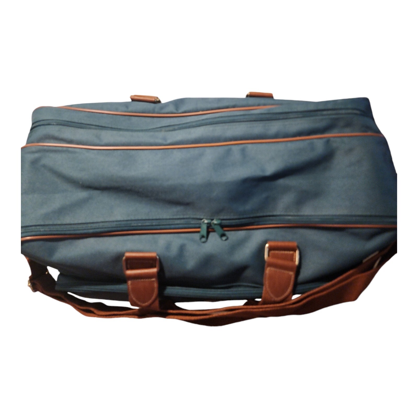 Vintage Polo Ralph Lauren Green Mini Suitcase Carry On soft sided