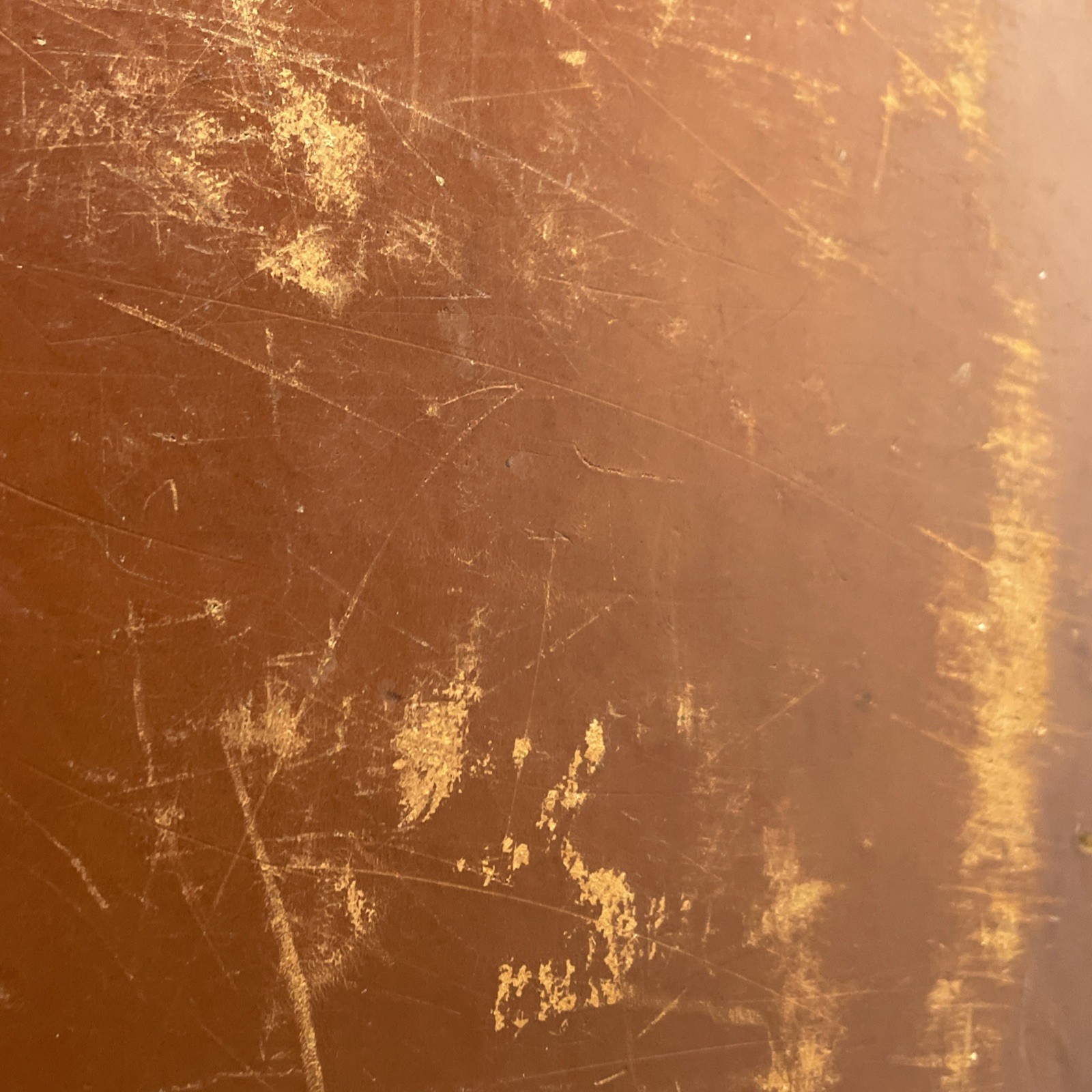 Antique Leather Briefcase/Suitcase Travel English Fibre Foundation 14″ X 9″ 40’s