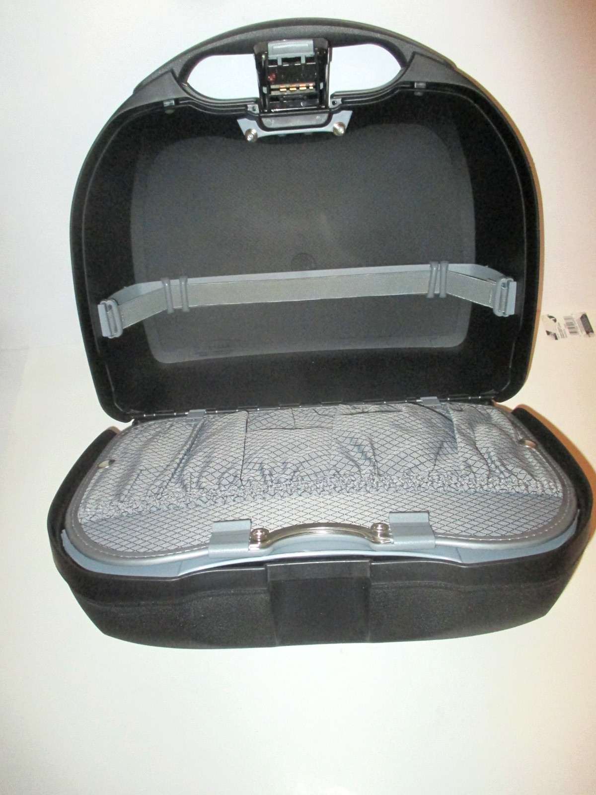 SAMSONITE EPSILON TRAIN TRAVEL BEAUTY HARDSHELL BLACK CASE 3 NUM COMBO LOCK NICE