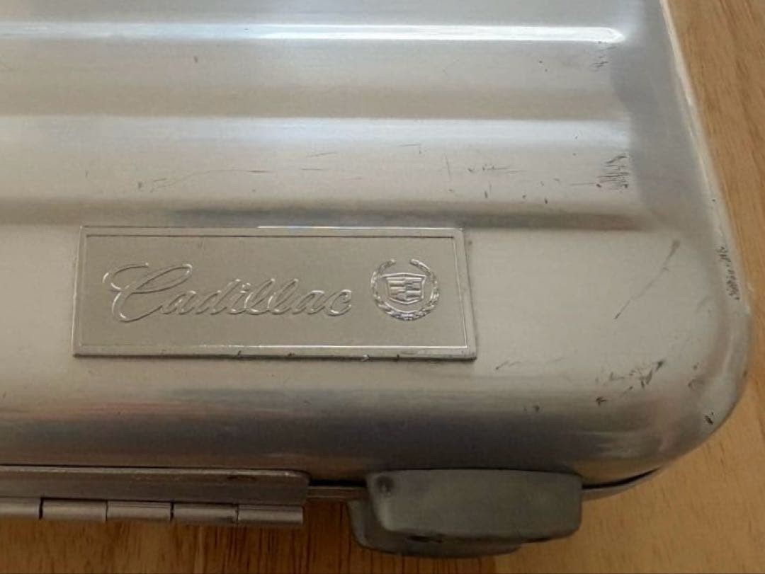 Zero Halliburton x Cadillac Rare Collaboration Aluminum Attache Case USA Yanase