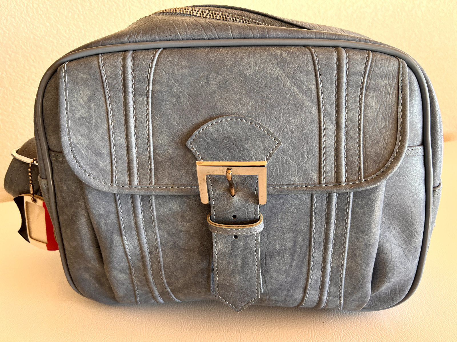 ESCORT American Luggage PAN AM Style Japan 1975 Vintage Retro Carry Travel Bag