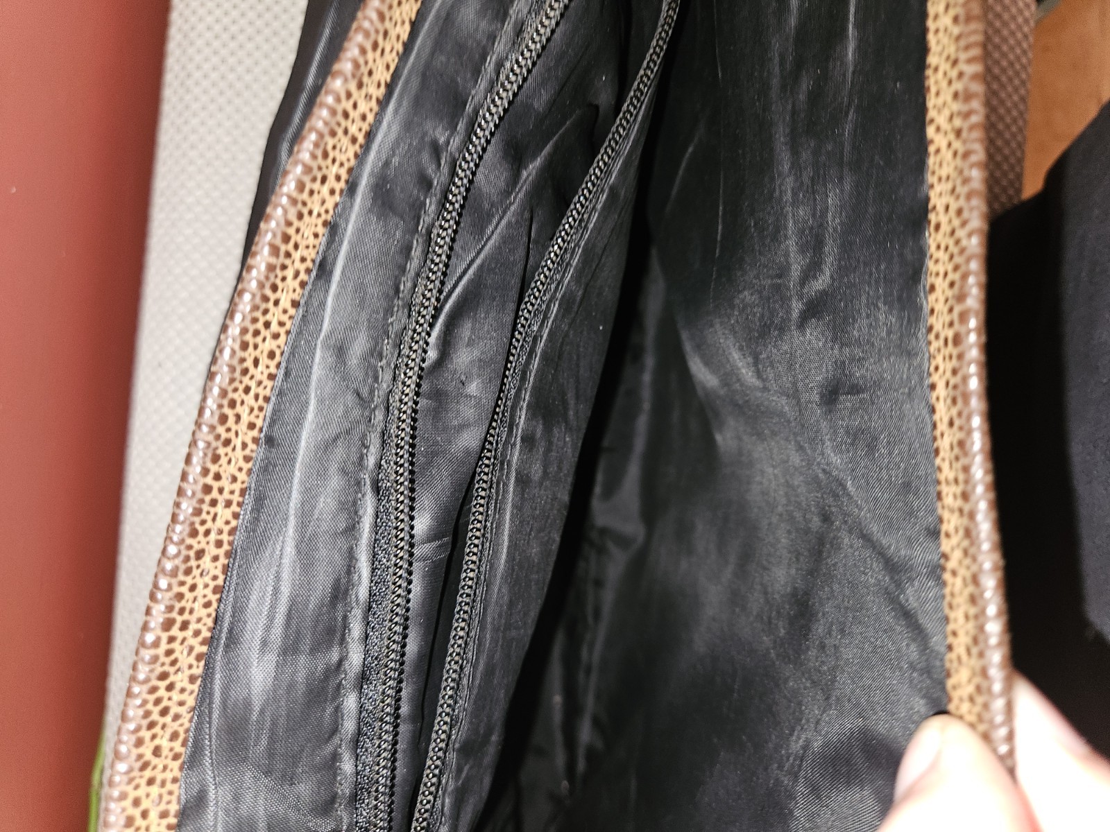 Vintage Style Pony Express Passport Messenger Bag Vegan Leather