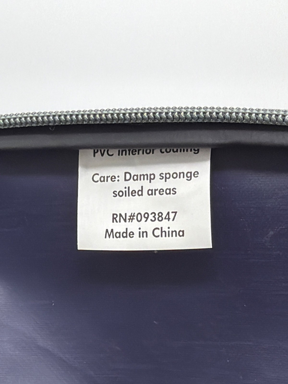 17″ Blue Travel Bag With External Pockets Adjustable Strap & Reinforced Bottom