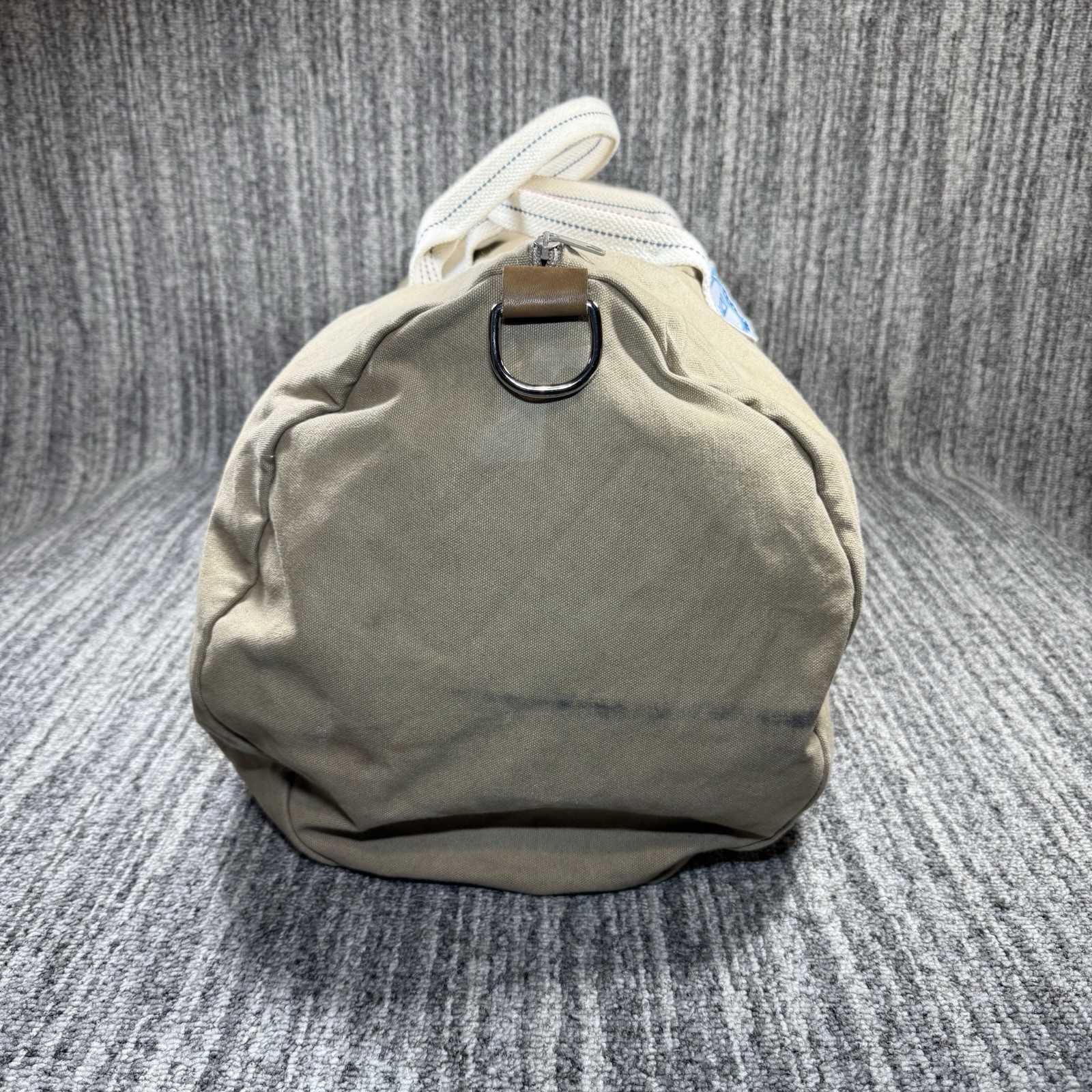 24″ Khaki Canvas Duffle Bag Utility Tote w/ The Apex Experience Patch Lined