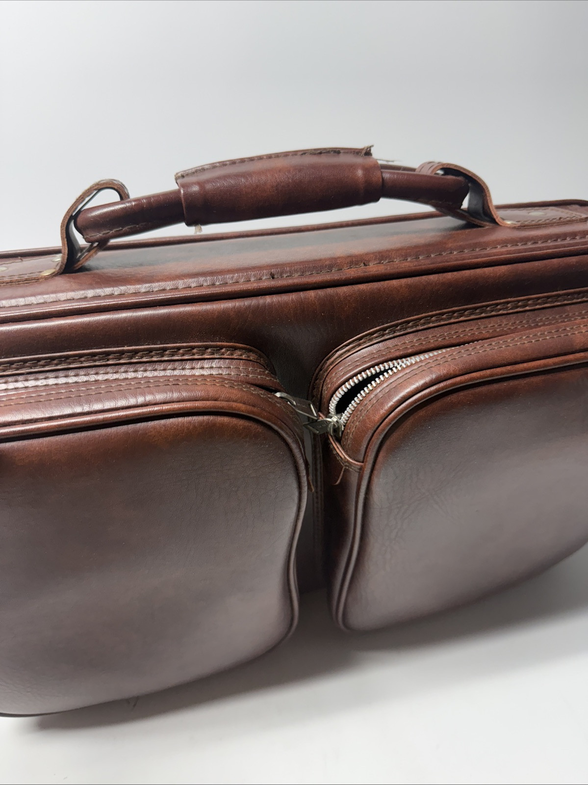 1970 men’s travel bag suitcase peters bag Corp. New York NY See pics