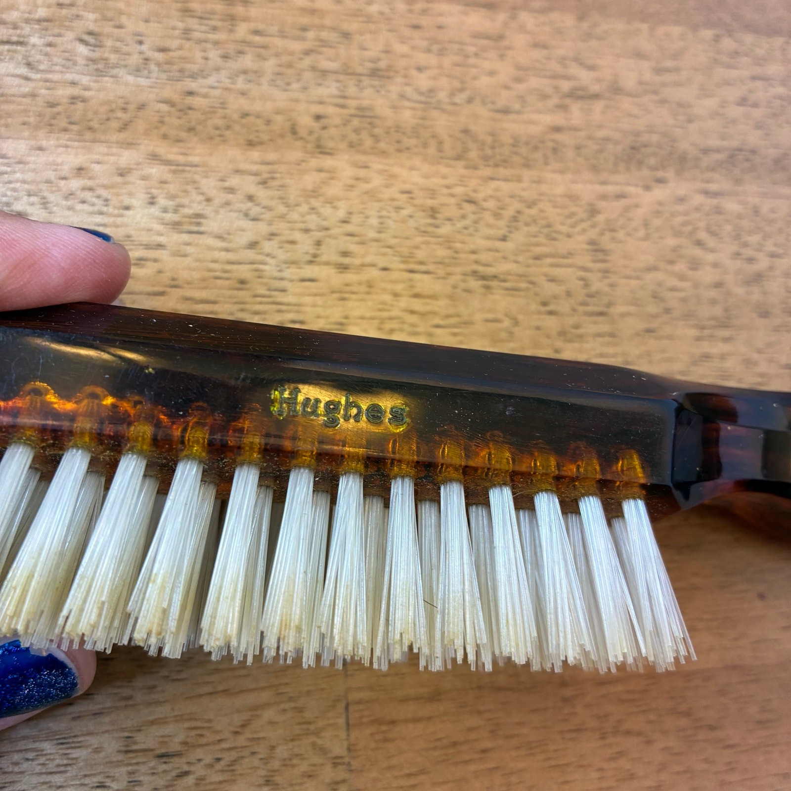 Vintage 1940s Tuck-Tite Cowhide Leather Men’s Travel Kit Gillette Razors Brush